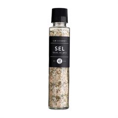 Salt med Basilikum, Hvidløg & Persille - LIE GOURMET - slikforvoksne.dk